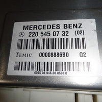 00-06 Mercedes Benz W220 S430 S500 Suspension Computer Control Module - BIGGSMOTORING.COM