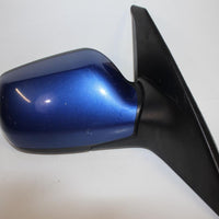 2007-2009 MAZDA 3 PASSENGER RIGHT SIDE POWER DOOR MIRROR BLUE