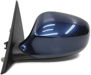 2009-2012 BMW 328I Driver Left Side Power Door Mirror Blue