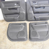 2009-2018 DODGE RAM CREW CAB DOOR PANEL FOUR (4) PIECE COMPLETE SET OEM