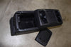 2008 OEM DODGE caravan SLIDING FRONT CENTER CONSOLE DRINK W/ BASE & BOLTS BLACK