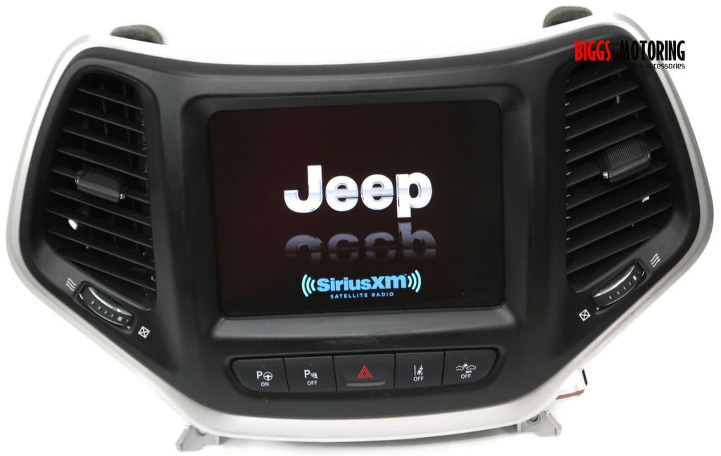 2014-2017 Jeep Cherokee Uconnect Touch 8.4 Display Screen 68238621AF +CODE 0510