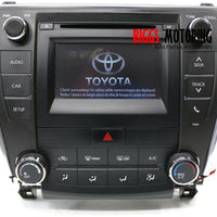 2015-2017 Toyota Camry Radio Stereo Cd Player Touch Display Screen 86140-06370