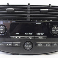 2004-2010 TOYOTA SIENNA A/C CLIMATE CONTROL W/OUT SONAR OPTION GN711-03810 - BIGGSMOTORING.COM