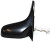 2001-2005 HONDA CIVIC CPE 2 DOOR DRIVER LEFT SIDE POWER DOOR MIRROR BLACK 26386 - BIGGSMOTORING.COM