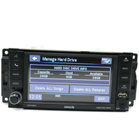 2013-2018 Chrysler Town & Country RHB MyGig High Speed Navi Radio P05091331AF