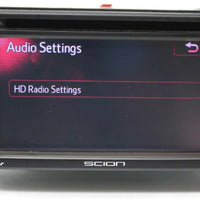 2013-2014 Scion FR-S Navigation Radio Stereo Cd Player Touch Screen PT546-00140