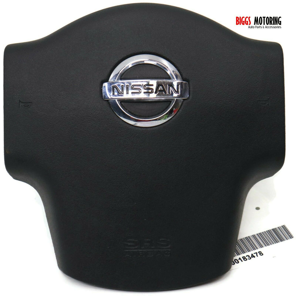 2008-2012 Nissan Titan Driver Side Steering Wheel Air Bag Black 29335