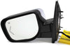 2004-2010 Infiniti Qx56 Driver Left Side Power Door Mirror Chrome 32730 - BIGGSMOTORING.COM