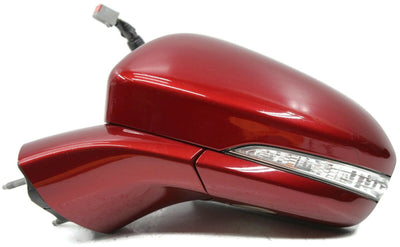 2013-2016 Ford Fusion Driver Left  Side Power Door Mirror Red W/ Heat