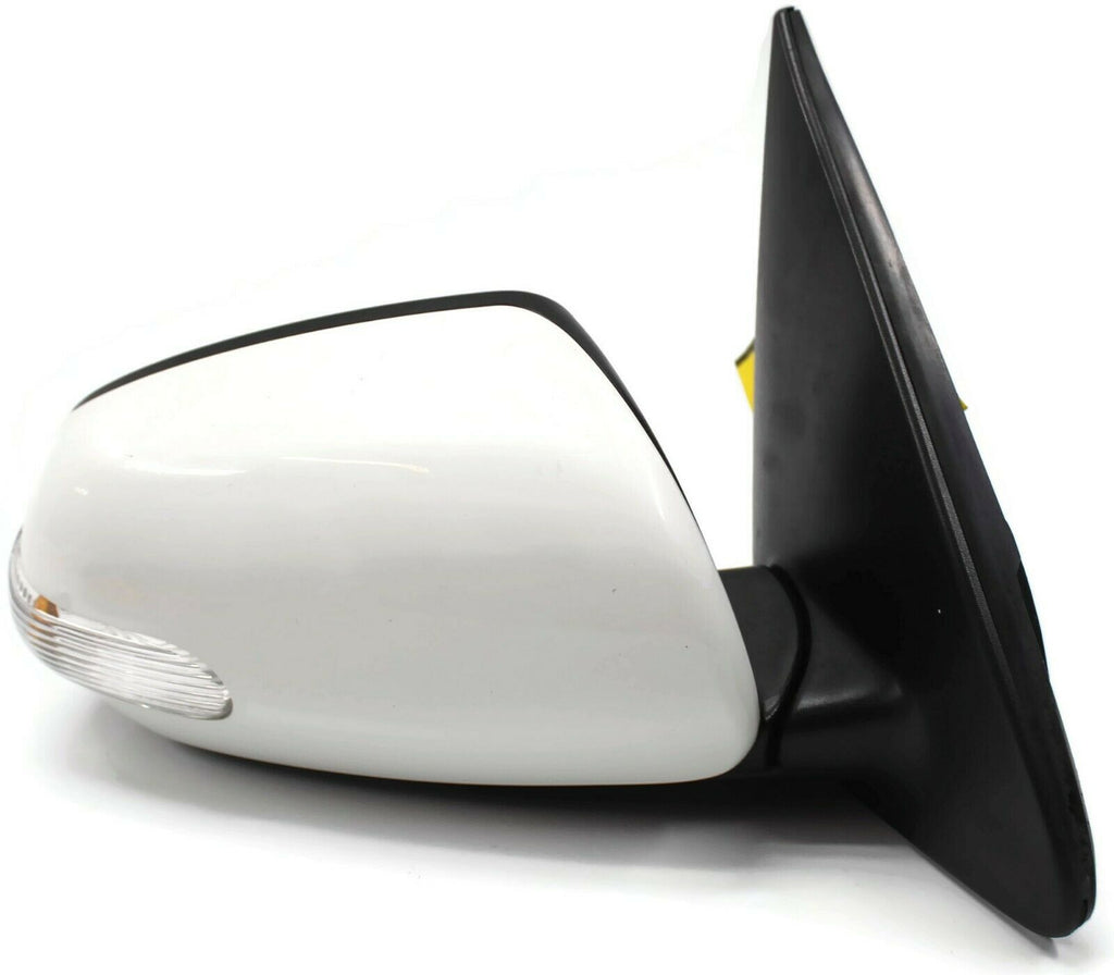 2010-2012 KIA FORTE PASSENGER RIGHT POWER DOOR MIRROR WHITE 31677