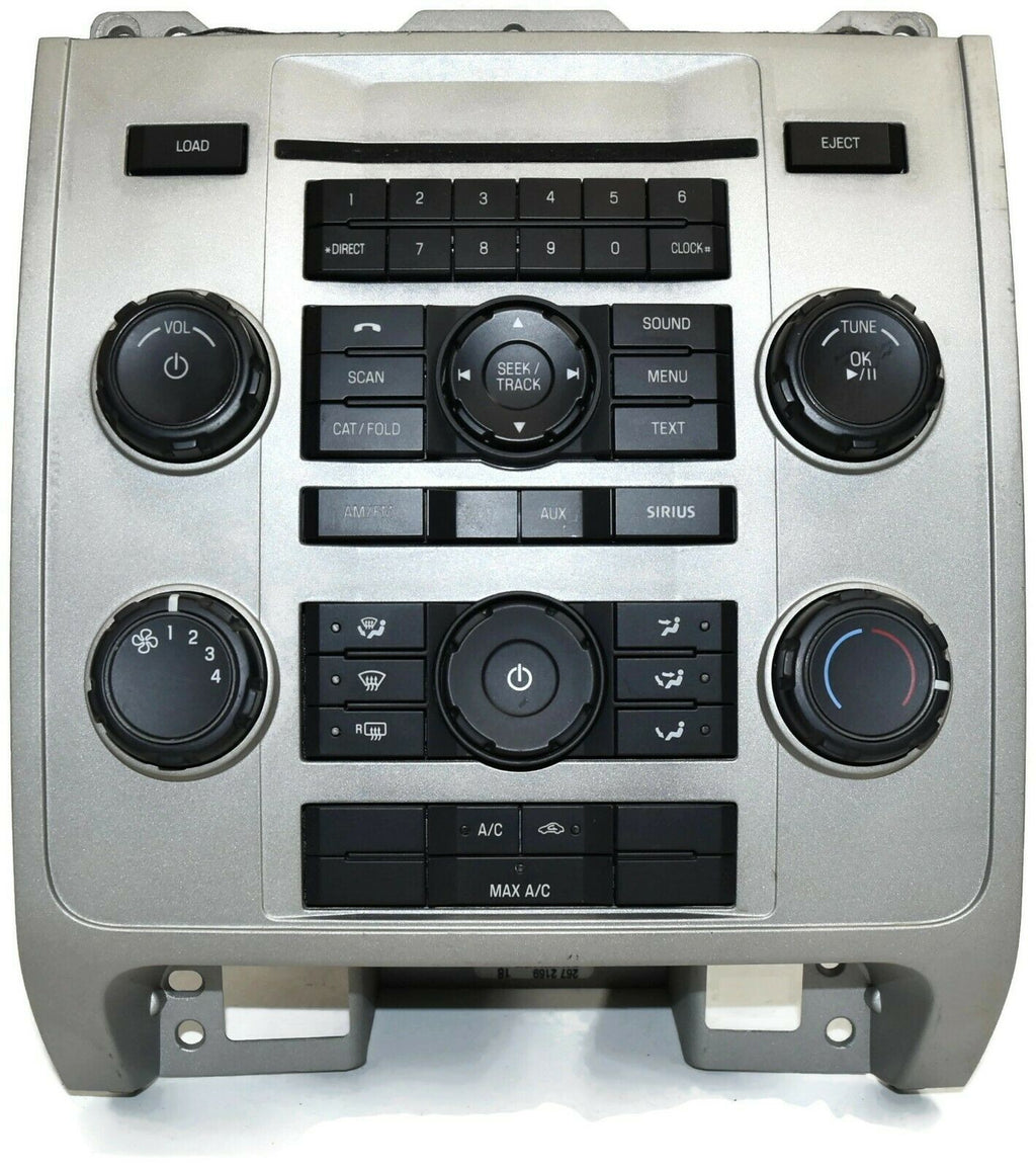 2010-2011 Ford Escape Climate Control Radio Stereo Cd Player BL8T-18D822-AA