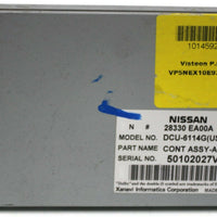 2004-2005 Nissan Armada Quest Titan Gps Tv Navigation Display Module 28330 EA00A - BIGGSMOTORING.COM