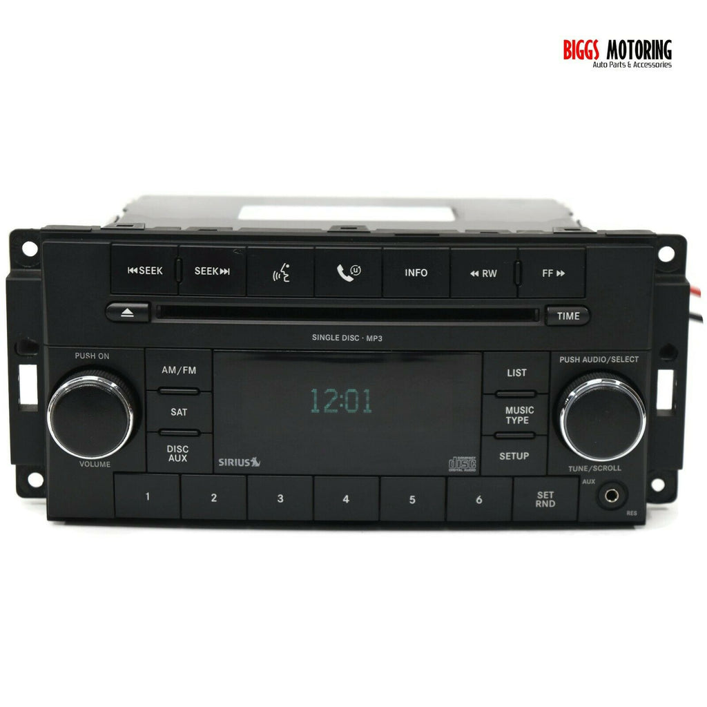 2008-2013 Dodge Chrysler Jeep Satellite Radio Mp3 Cd Player P68021163AE