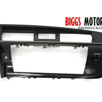 2014-2017 Toyota Corolla S Dash Radio Bezel Trim 55405-02520 SHINY BLACK S MODEL