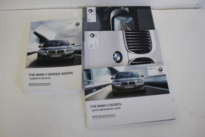 2015 BMW 5-SERIES OWNER'S MANUAL GUIDE