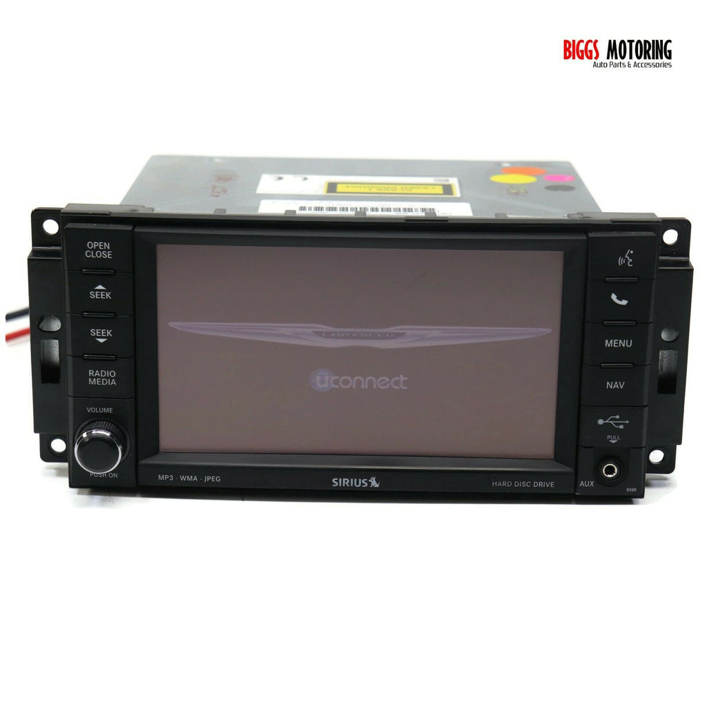 2009-2013 Jeep Chrysler Dodge Navi Radio Display Screen Cd Player P05091647AC