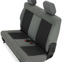 2007-2017 Jeep Wrangler JK 2Door Rear Bench Seat Cloth Gray