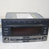 2011-2013 SUBARU FORESTER RADIO 6 DISC CHANGER CD/ AUX MP3 PLAYER 86201SC601