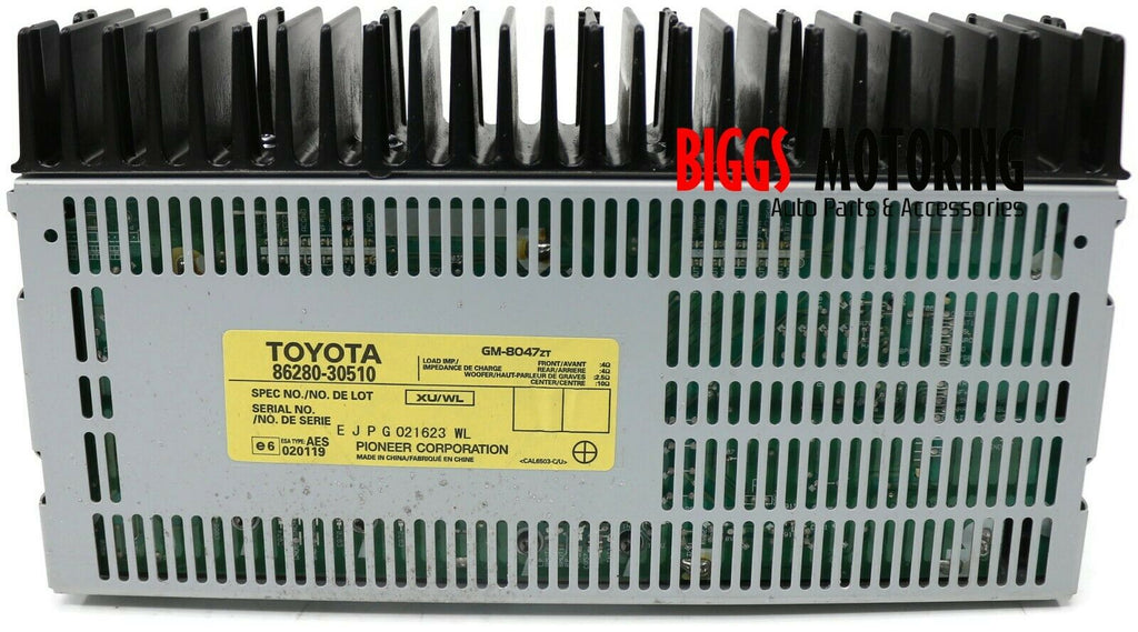 2006-2007 Lexus GS300 GS430 Pioneer Audio Amp Amplifier 86280-30510 - BIGGSMOTORING.COM