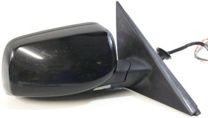 2004-2006 BMW 530I PASSENGER RIGHT SIDE POWER DOOR MIRROR BLACK - BIGGSMOTORING.COM