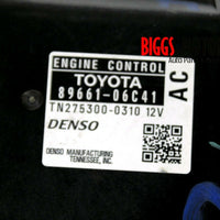 2007 Toyota Camry Engine Computer Control Module 89661-06C41