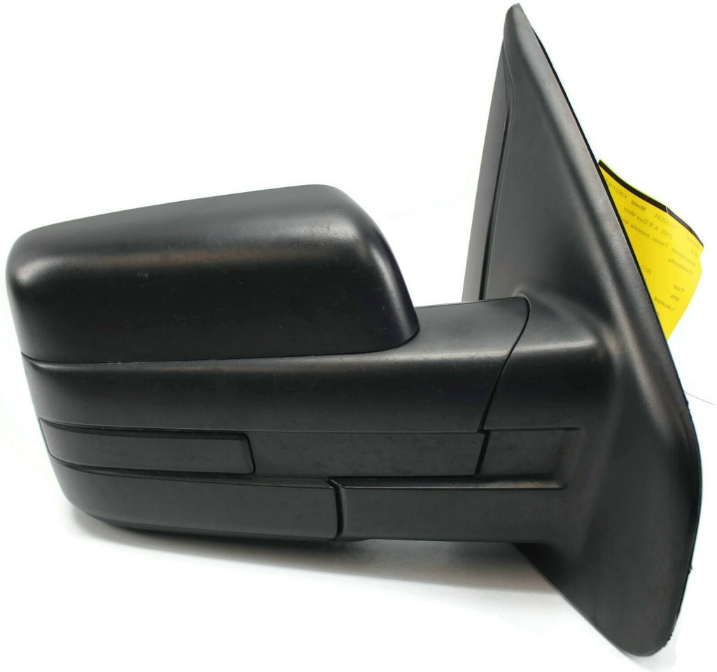 2011-2014 Ford F150 Passenger Right Side Power Door Mirror Black 32024