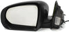 2014-2016 Jeep Cherokee Driver Left Side Power Door Mirror Black 31944