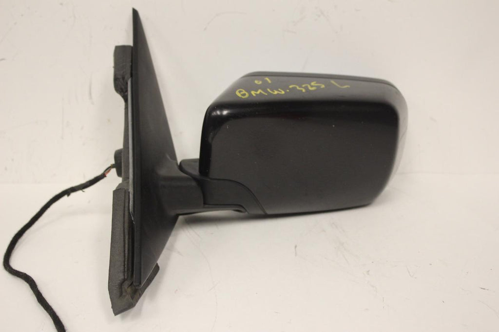 2000-2003 BMW 325I DRIVER  LEFT SIDE DOOR MIRROR STEEL BLACK - BIGGSMOTORING.COM