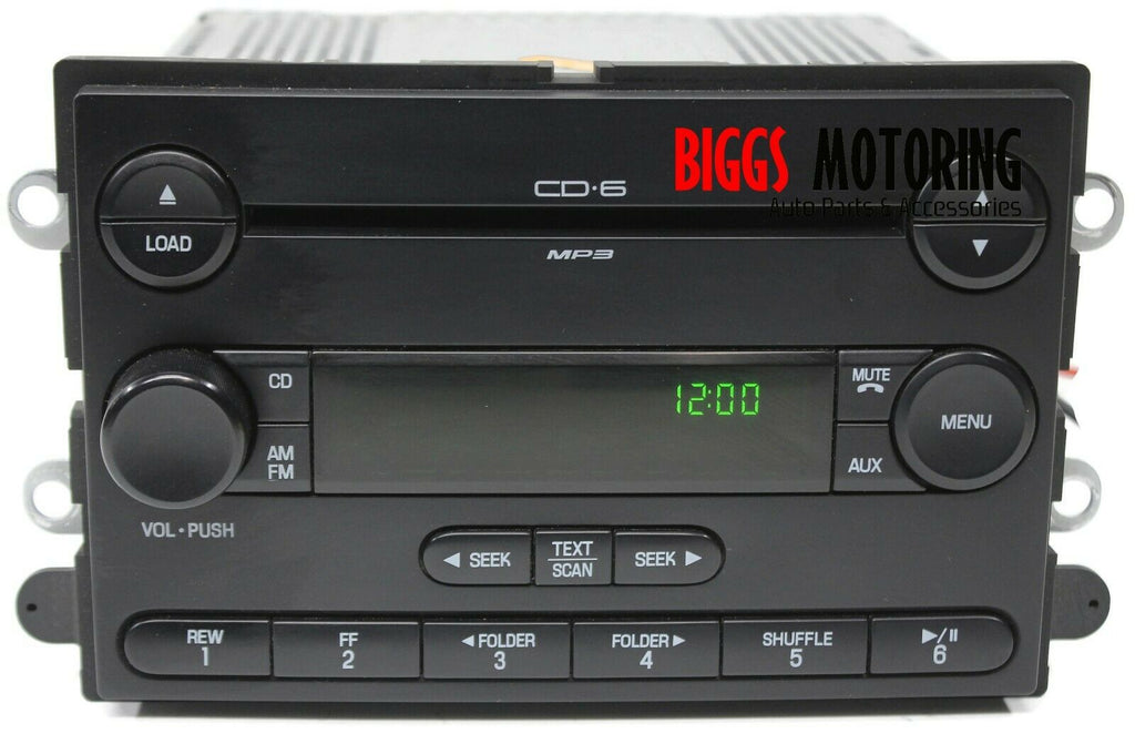 2008-2010 Ford F250 F350 Radio Stereo 6 Disc Changer Mp3 Cd Player 8C3T-18C815-F