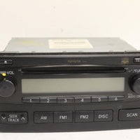 2004-2008 Toyota Matrix Radio Stereo Am/ Fm  Cd Player - BIGGSMOTORING.COM