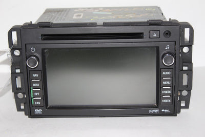 2009 GMC CHVEY TRAVERSE STEREO NAVIGATION RADIO CD PLAYER 20792738