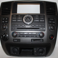 2008-2012 NISSAN PATHFINDER  CLIMATE CONTROL RADIO CD PLAYER 25915-ZQ30E