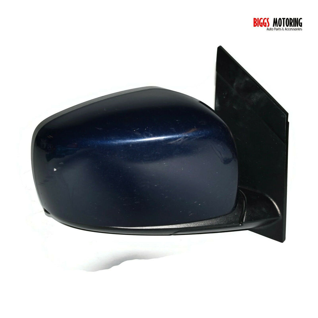 2011-2017 Dodge Caravan Passenger Right Side Power Door Mirror Blue 33342