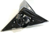 2009-2011 CADILLAC DTS DRIVER LEFT SIDE POWER DOOR MIRROR SILVER