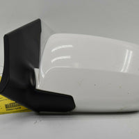 2004-2008 Honda Pilot Driver Left Side Power Door Mirror White 33731 - BIGGSMOTORING.COM