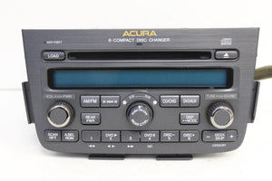 2005-2006 Acura Mdx Radio Stereo Am/ Fm 6 Disc Changer Cd Player - BIGGSMOTORING.COM