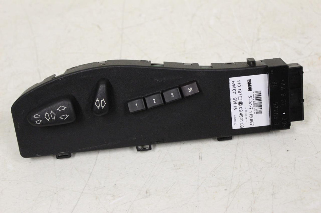 LH Seat Adjuster Switch 12 Way Power Adjust Range Rover 2003 through 2006