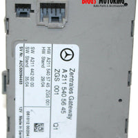 2003-2006 Mercedes Benz W211 E320 Central Gateway Control Module A 211 540 56 45 - BIGGSMOTORING.COM