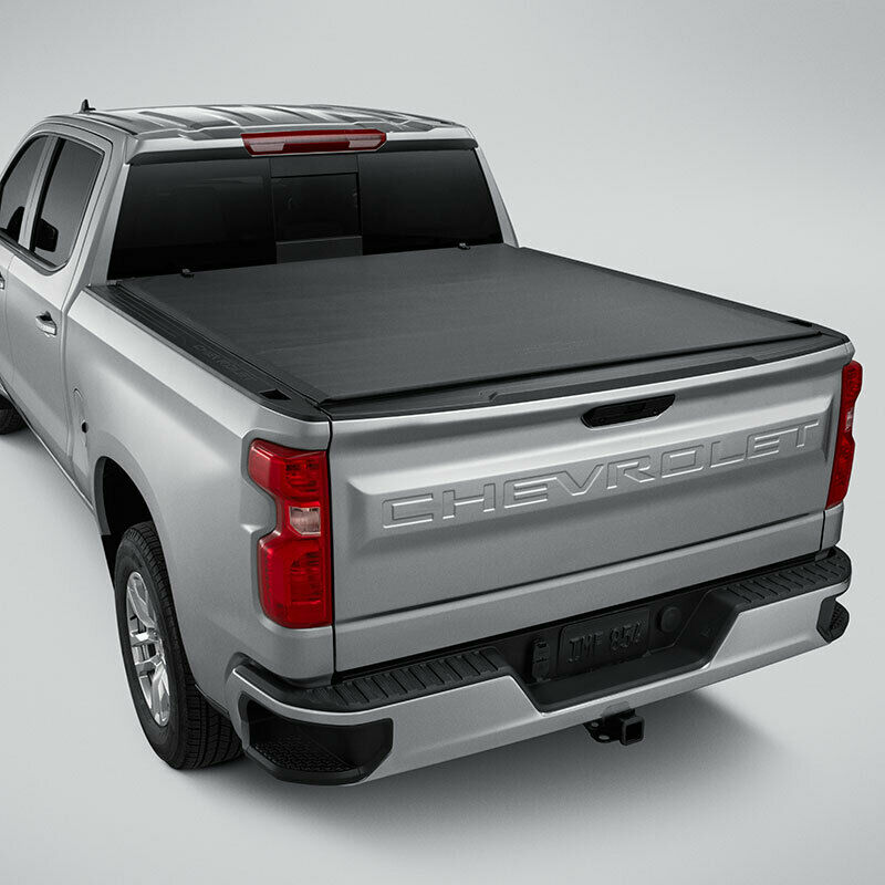 2019 Chevy Silverado Sierra 1500 Lock & Roll Up Soft Top Tonneau Cover 84060324