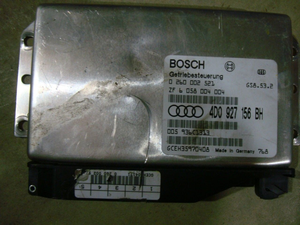 98-05 VW PASSAT / AUDI A8 A6 A4 TRANSMISSION COMPUTER TCU ECM 4D0 927 156 BH