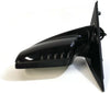 2003-2004 BMW 745I DOOR DRIVER LEFT SIDE DOOR MIRROR BLACK - BIGGSMOTORING.COM