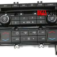 2010-2012 Ford Flex Radio Face Climate Control Panel AA8T-18A802-BA
