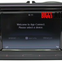 2016-2018 Volkswagen Passat Jetta Radio Cd Player Display Screen 5C0 035 200