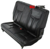 2011-2017 Jeep Wrangler 2nd Rear Back Seat Black Leather