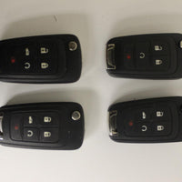 Lot Of 4 Buick  Key Fob Remotes Smart Keys Flip Key