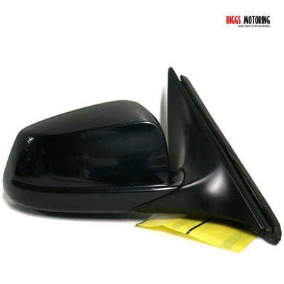 2010-2013  Bmw 535i Passenger Right Side Power Door Mirror Black 35591