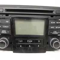 2012-2014 HYUNDAI SONATA  STEREO XM RADIO CD PLAYER 96180-3Q000X