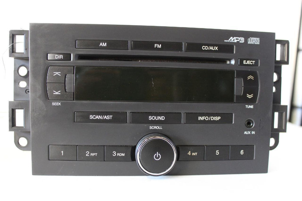 2007 -2012 CHEVROLET  AM/FM RADIO STEREO AUDIO MP3 CD PLAYER  96 652 403