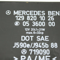 1990-1995 Mercedes Benz R129 SL500 Hazard Turn Signal Wiper Relay 129 820 10 26 - BIGGSMOTORING.COM